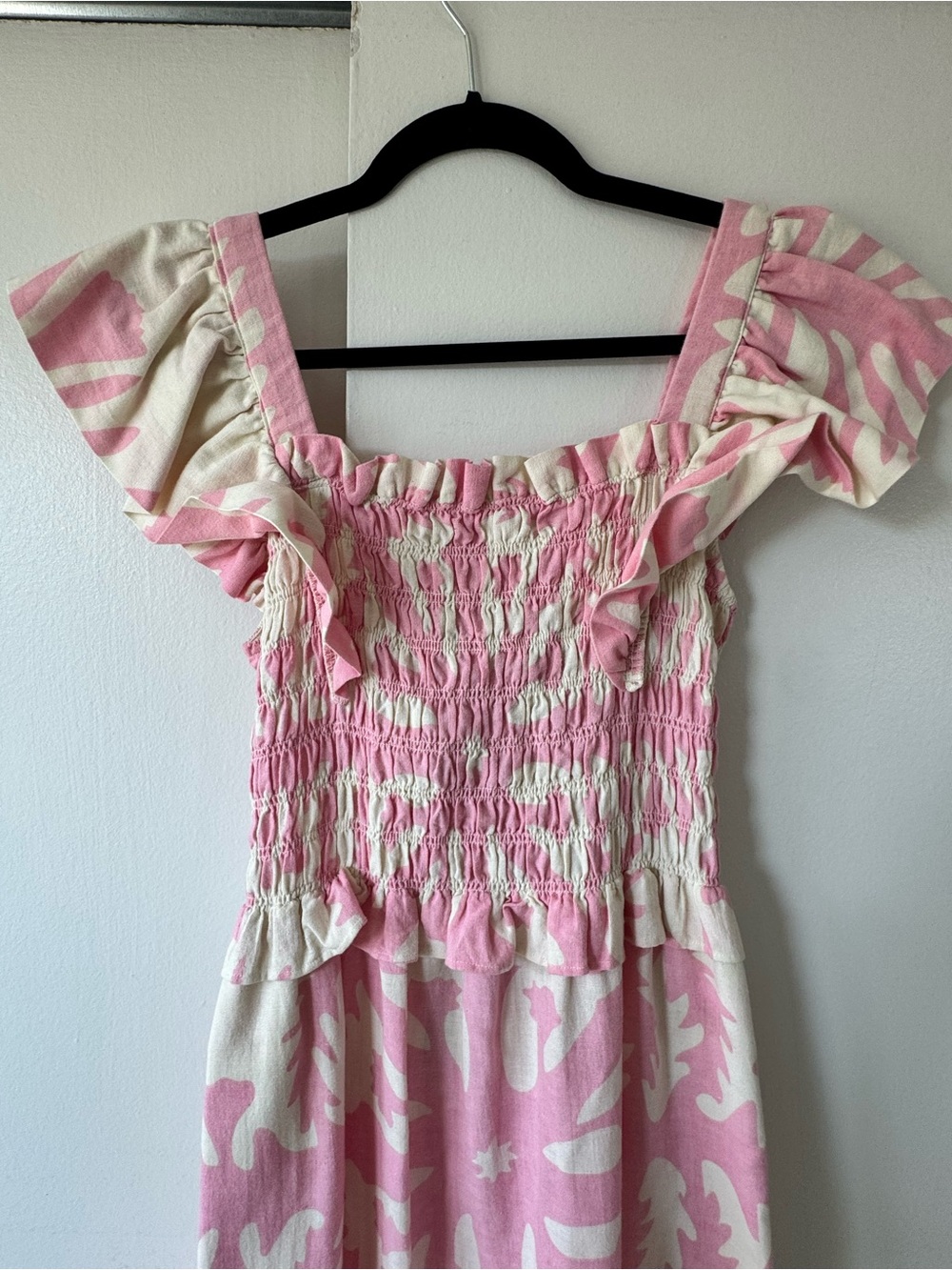 Sea Pink Ruffle Maxi Dress - Picture 9 of 12